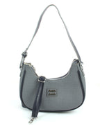 MIN MIN Textured Chic Handbag | Versatile Blue