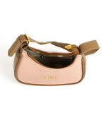 MIN MIN Textured Chic Handbag | Blush Pink