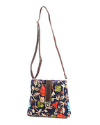 Floral Embroidered Sling – Midnight Blue Velvet