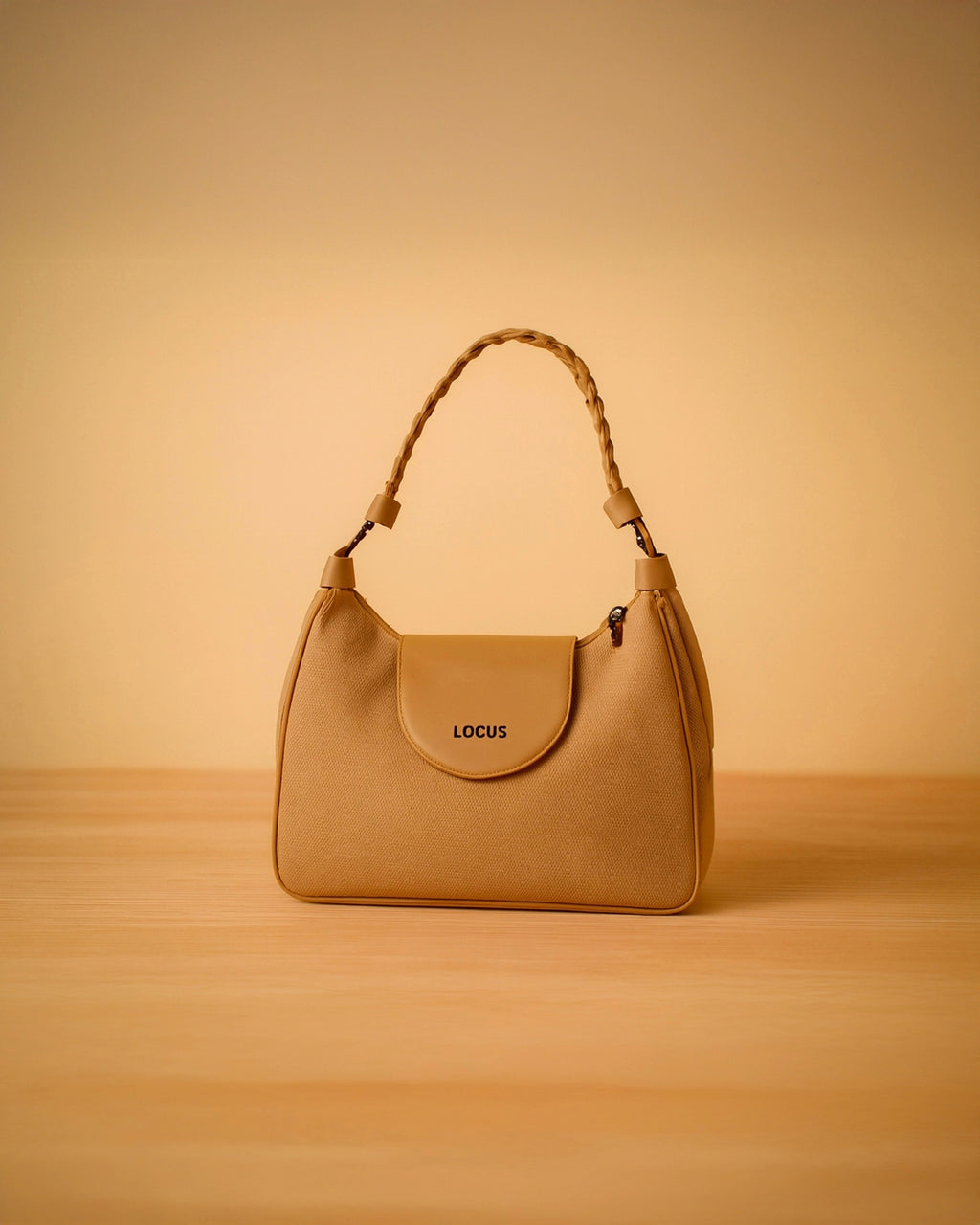 Classic Structured Tote - Textured Finish | Neutral Taupe