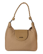 Classic Structured Tote - Textured Finish | Neutral Taupe