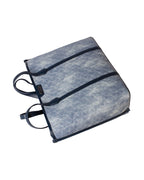 Classic Structured Tote - Textured Finish | Indigo Denim