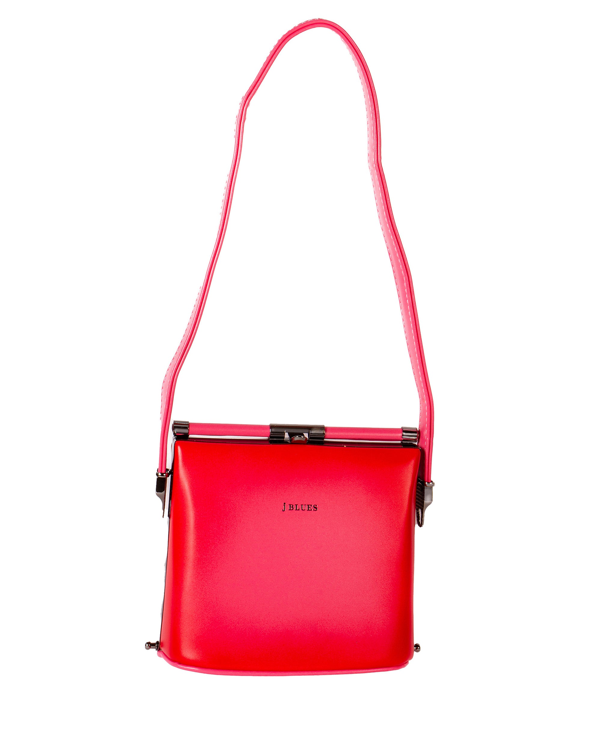 Shimmer - The Frame Bag | Glossy Crimson