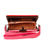 Shimmer - The Frame Bag | Glossy Crimson