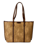 Classic Structured Tote - Textured Finish | Sunlit Gold