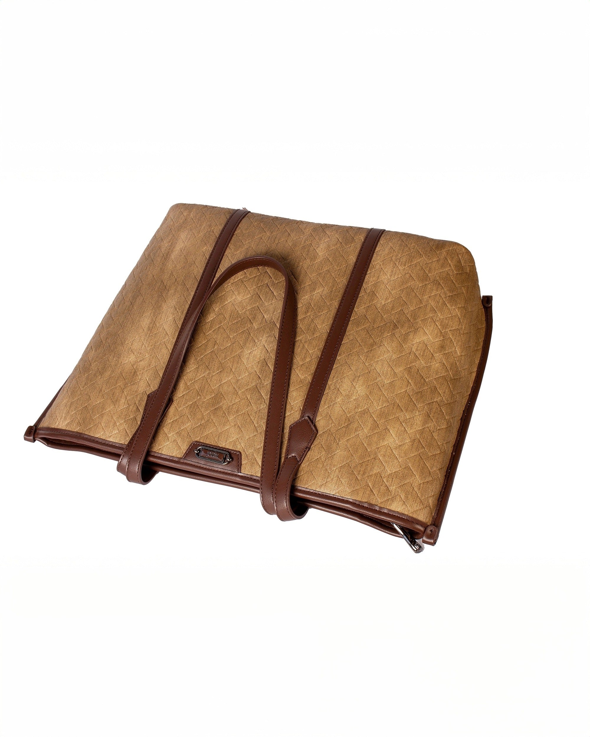 Classic Structured Tote - Textured Finish | Sunlit Gold