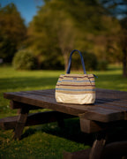 Bohemian Zigzag Tote | Earthy Brown