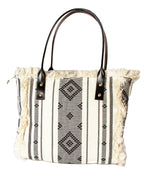 Fringe & Thread - Tribal Canvas Bag | Mystic Black