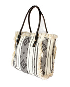 Fringe & Thread - Tribal Canvas Bag | Mystic Black