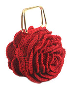 Rosalia - The Handmade Crochet Purse | Red