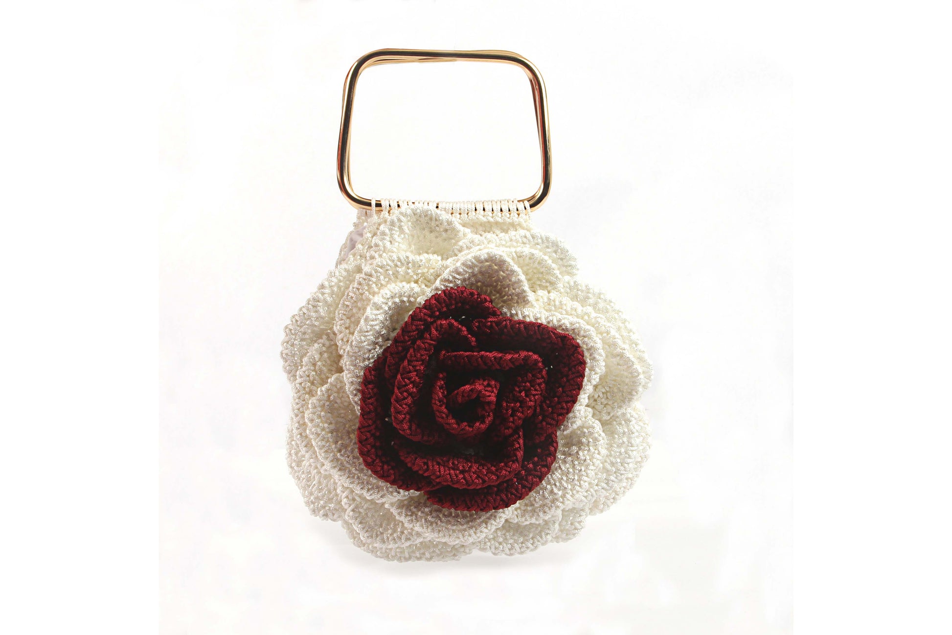 Rosalia - The Handmade Crochet Purse | Ivory
