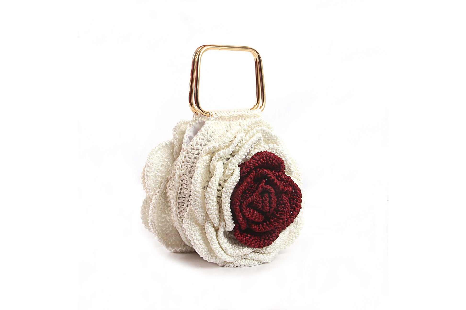 Rosalia - The Handmade Crochet Purse | Ivory