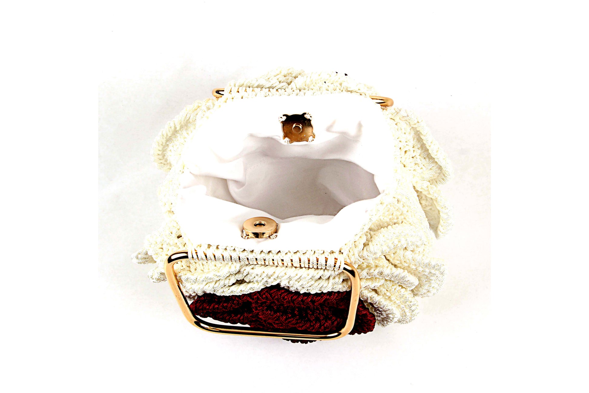 Rosalia - The Handmade Crochet Purse | Ivory