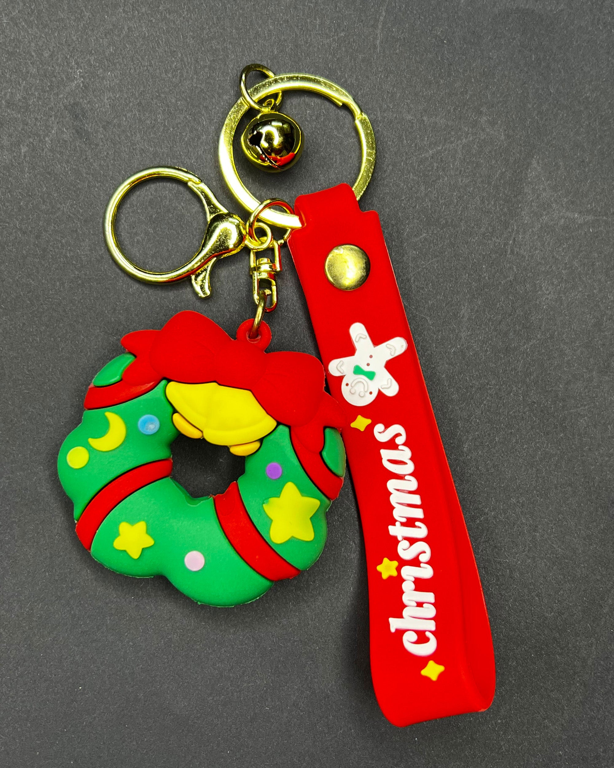 🎄 Christmas Collection -  Wreath Keychain 🎀