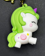 🦄  Unicorn Charm - Green Unicorn Keychain