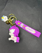🦄 Unicorn Charm - Purple Unicorn Keychain