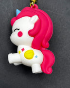 🦄  Unicorn Charm - Pink Unicorn Keychain