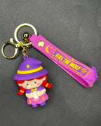 🧙 Magic Series – Cute Witch Keychain