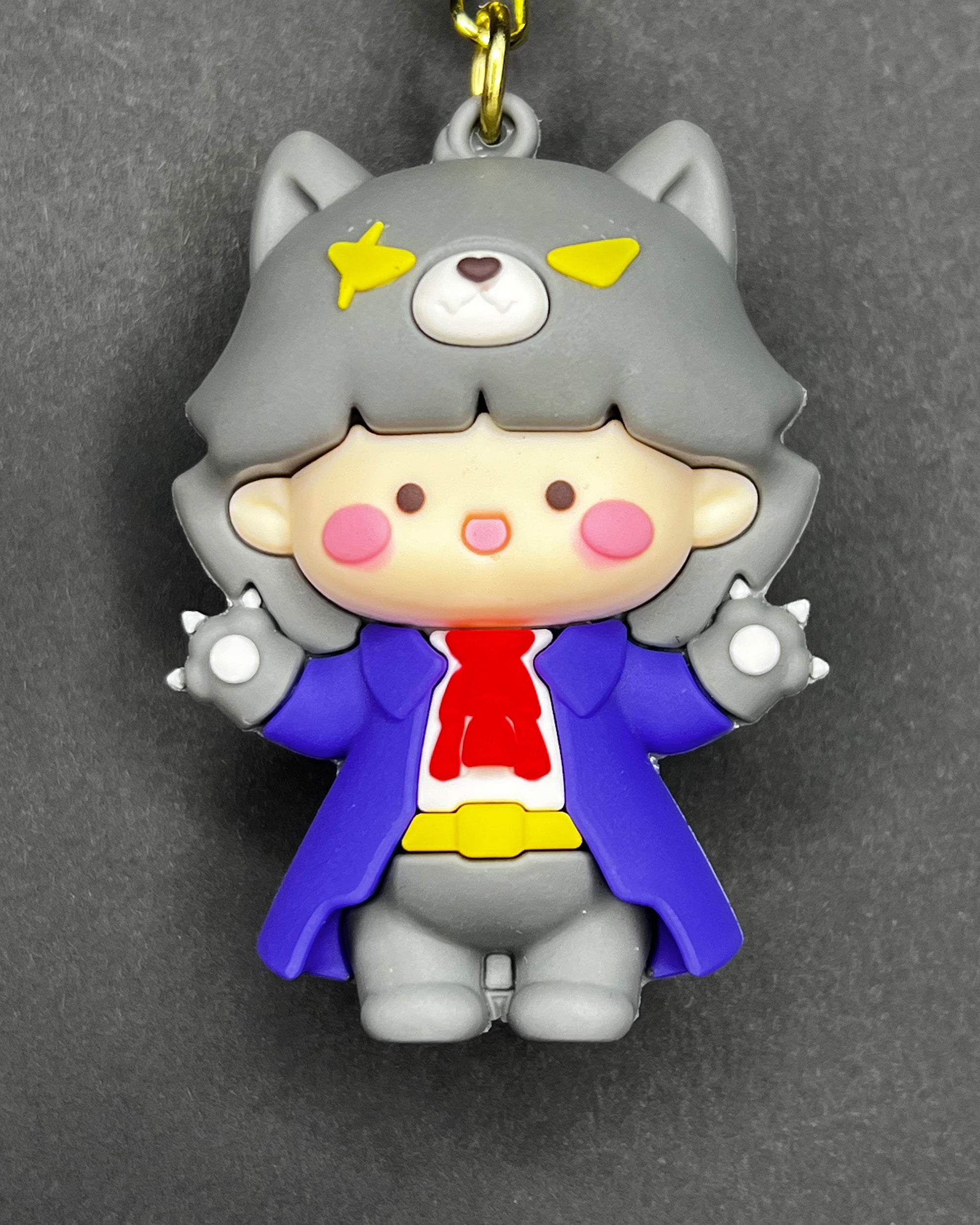 🧭 Adventure Series – Wolf Keychain 🐺