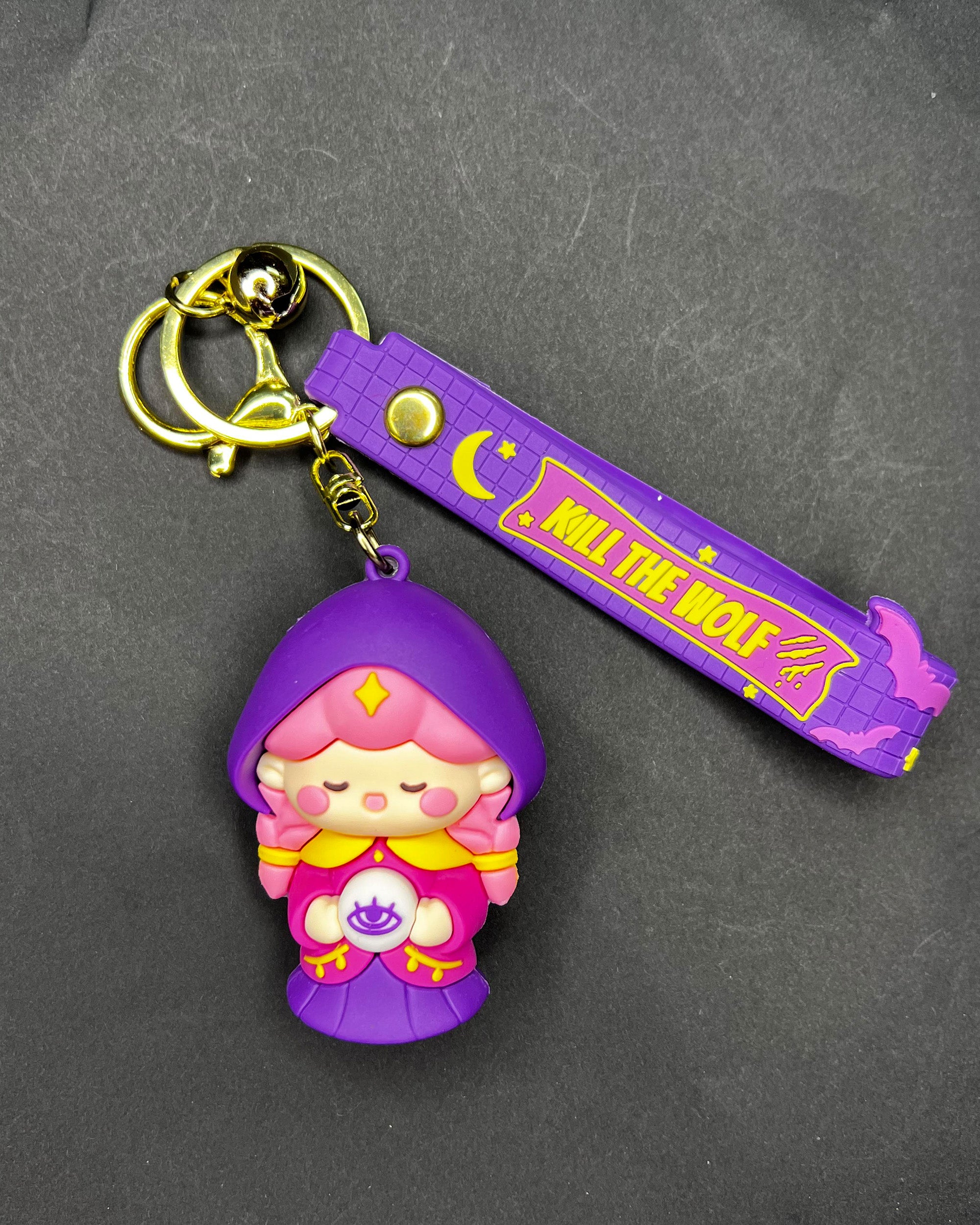 🧭 Adventure Series – Mystic Fortune Teller Keychain 🔮