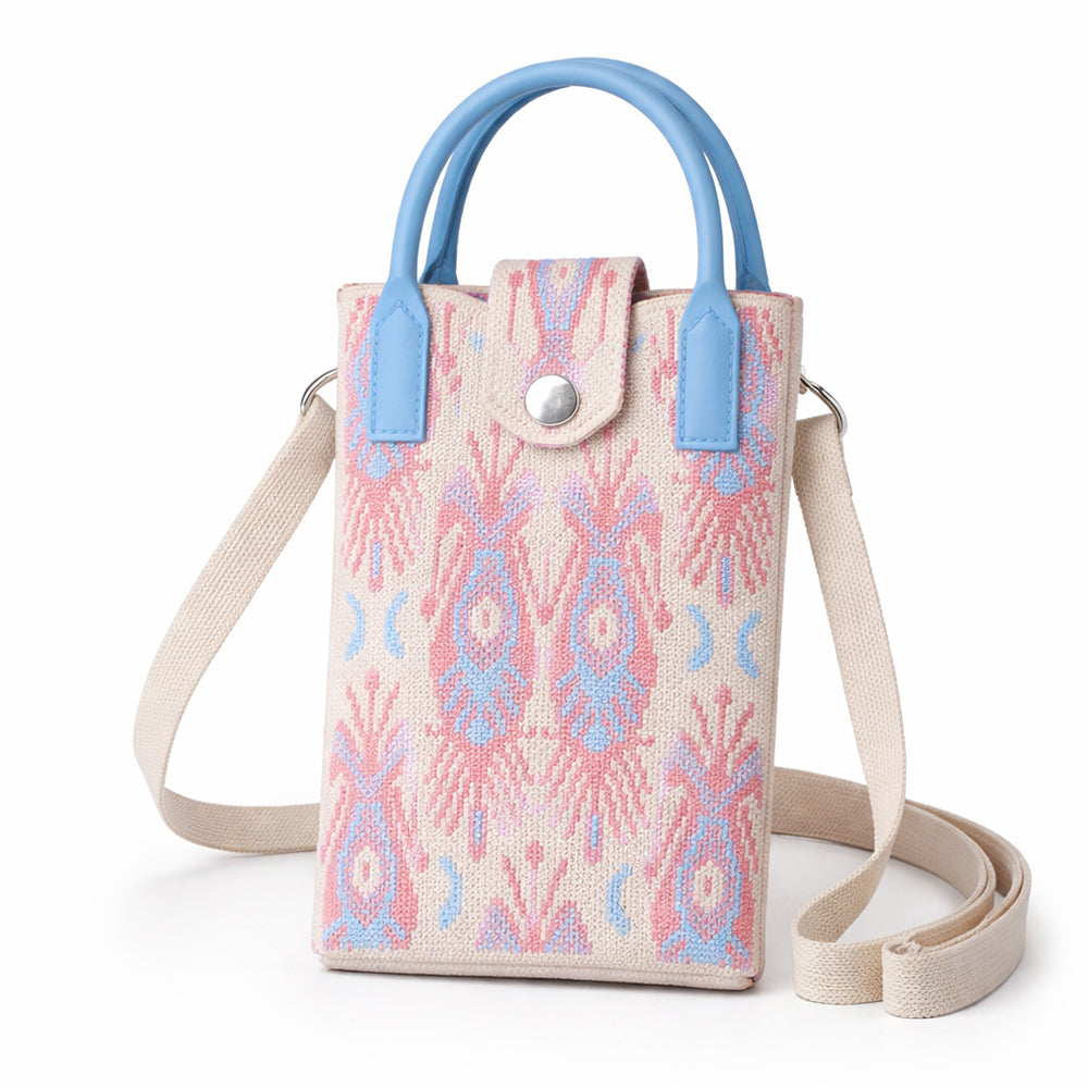 mini crossbody mobile sling bag pastel colors India