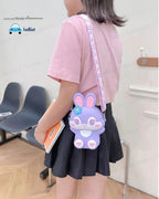 Silicon Bunny Mini Sling Bag with Accessories | Royal Purple