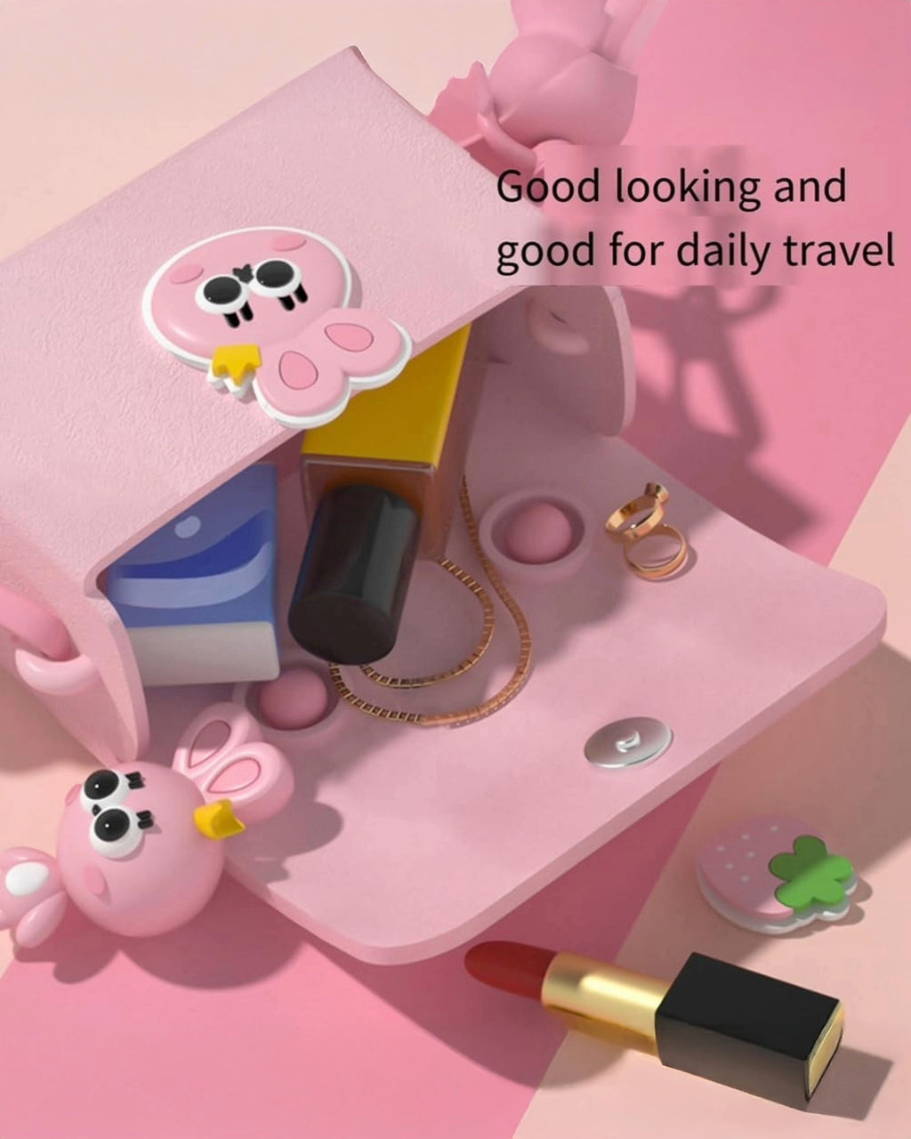 Nikoniko Mini Hand Bag | Barbie Pink