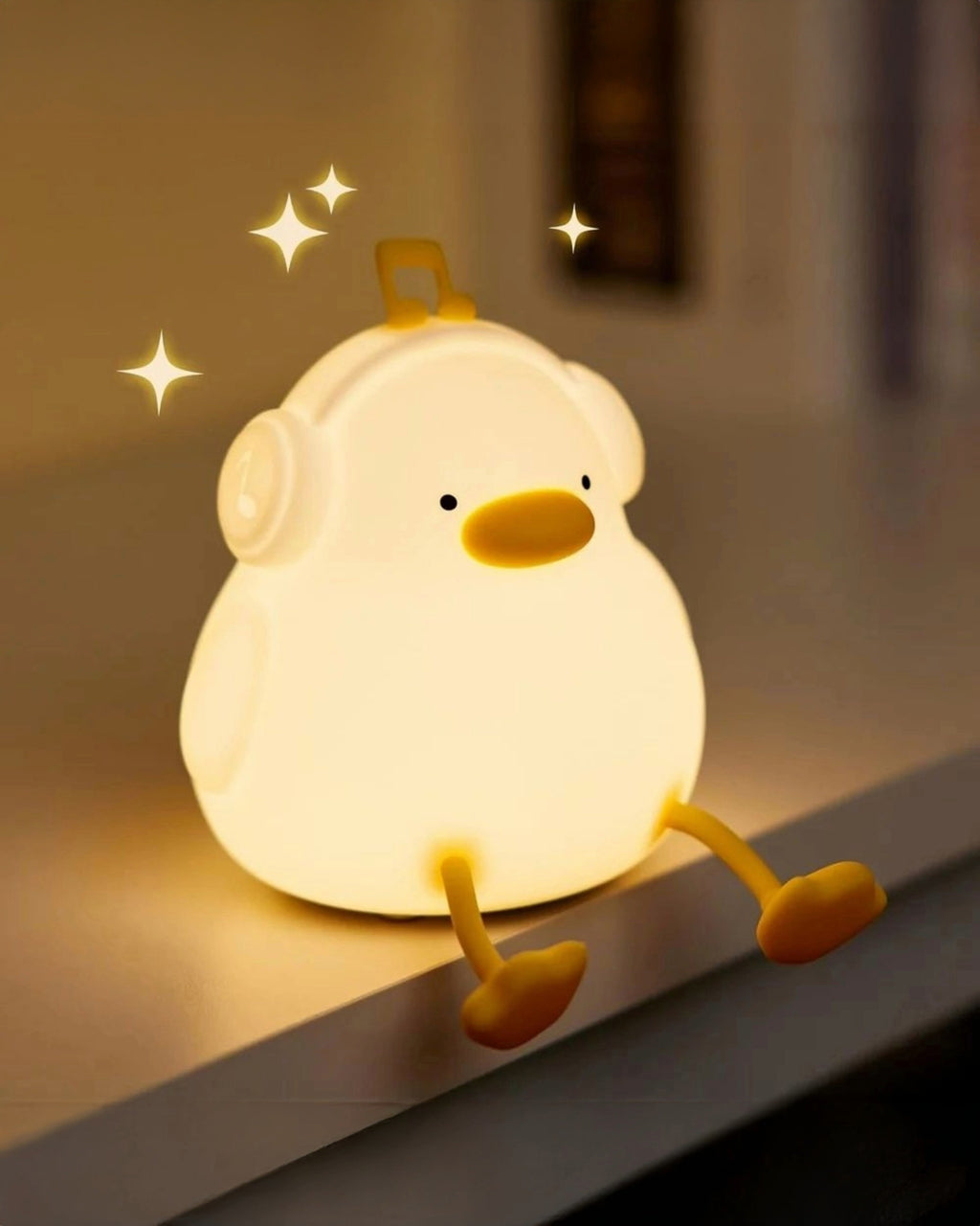 Cute Duck Silicon Night Lamp