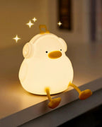 Cute Duck Silicon Night Lamp