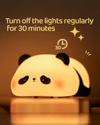 Lying Panda Silicon Night Lamp