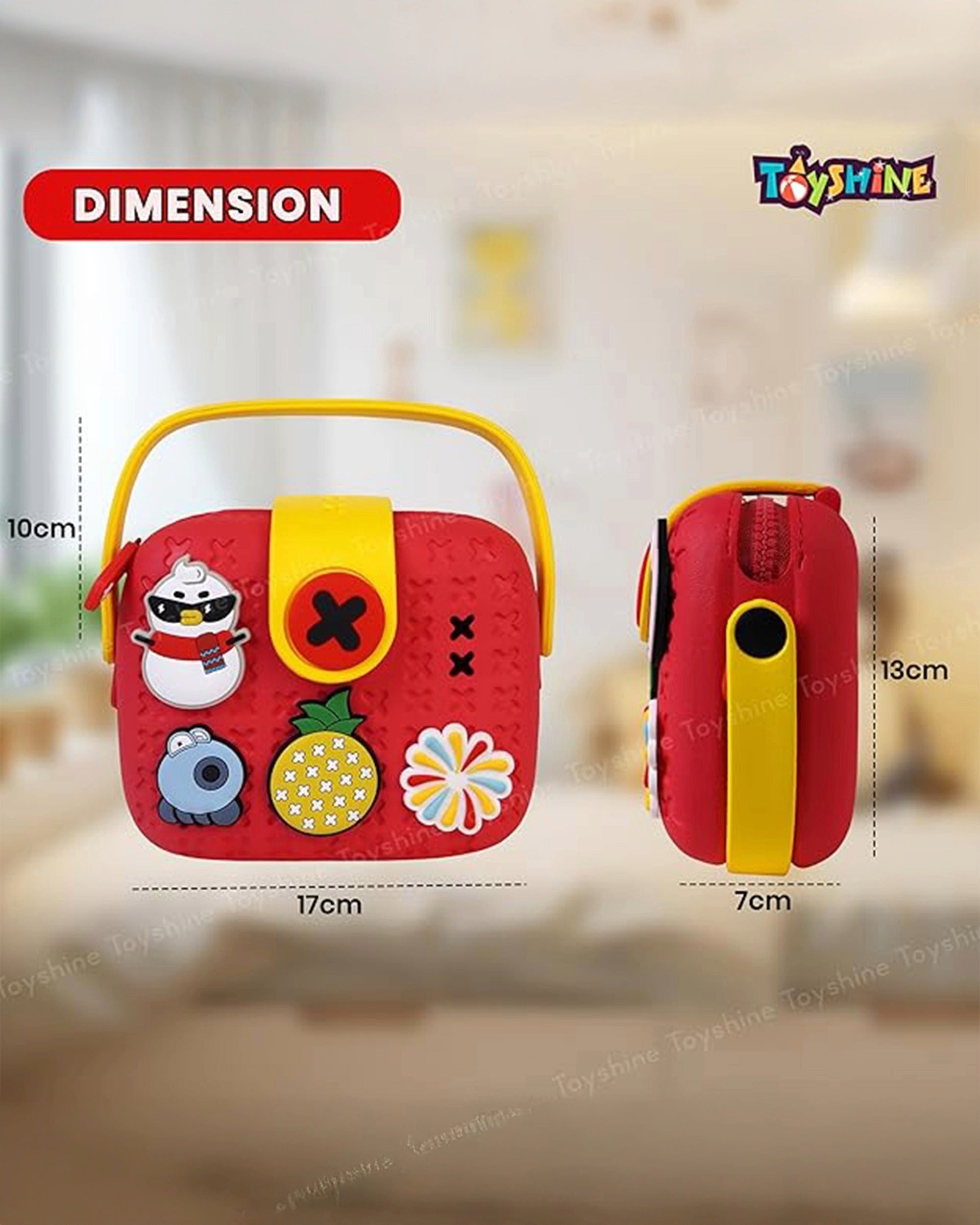 TikoTiko Mini Crossbody Bag | Classic Red