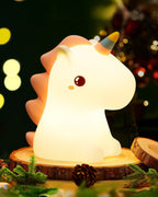 Rainbow Unicorn Silicon Night Lamp