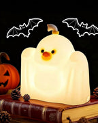 Ghost Duck Silicon Night Lamp