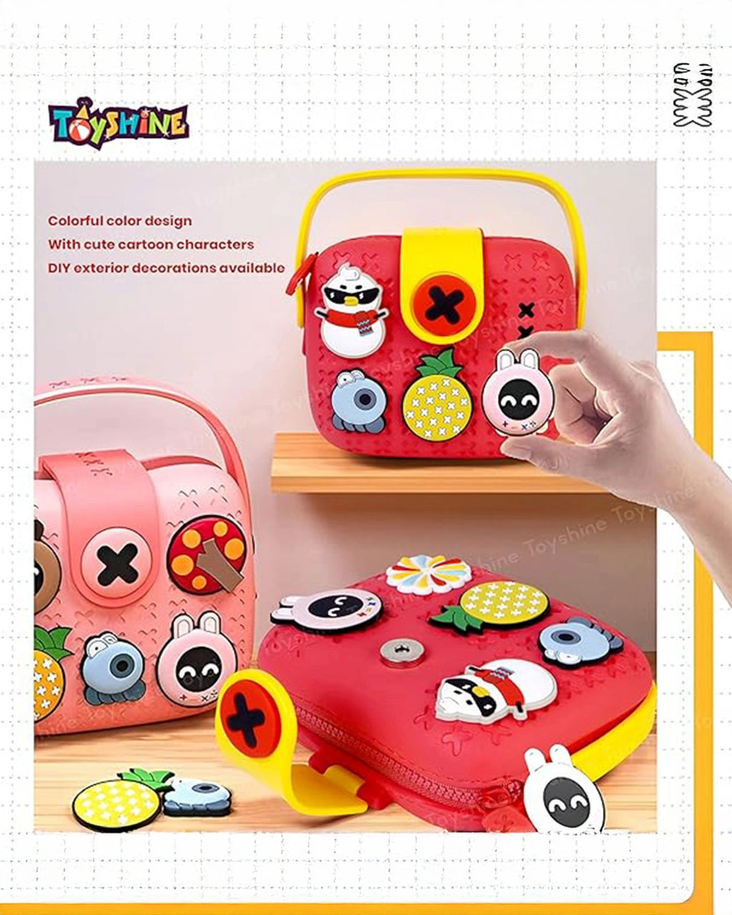 TikoTiko Mini Crossbody Bag | Classic Red