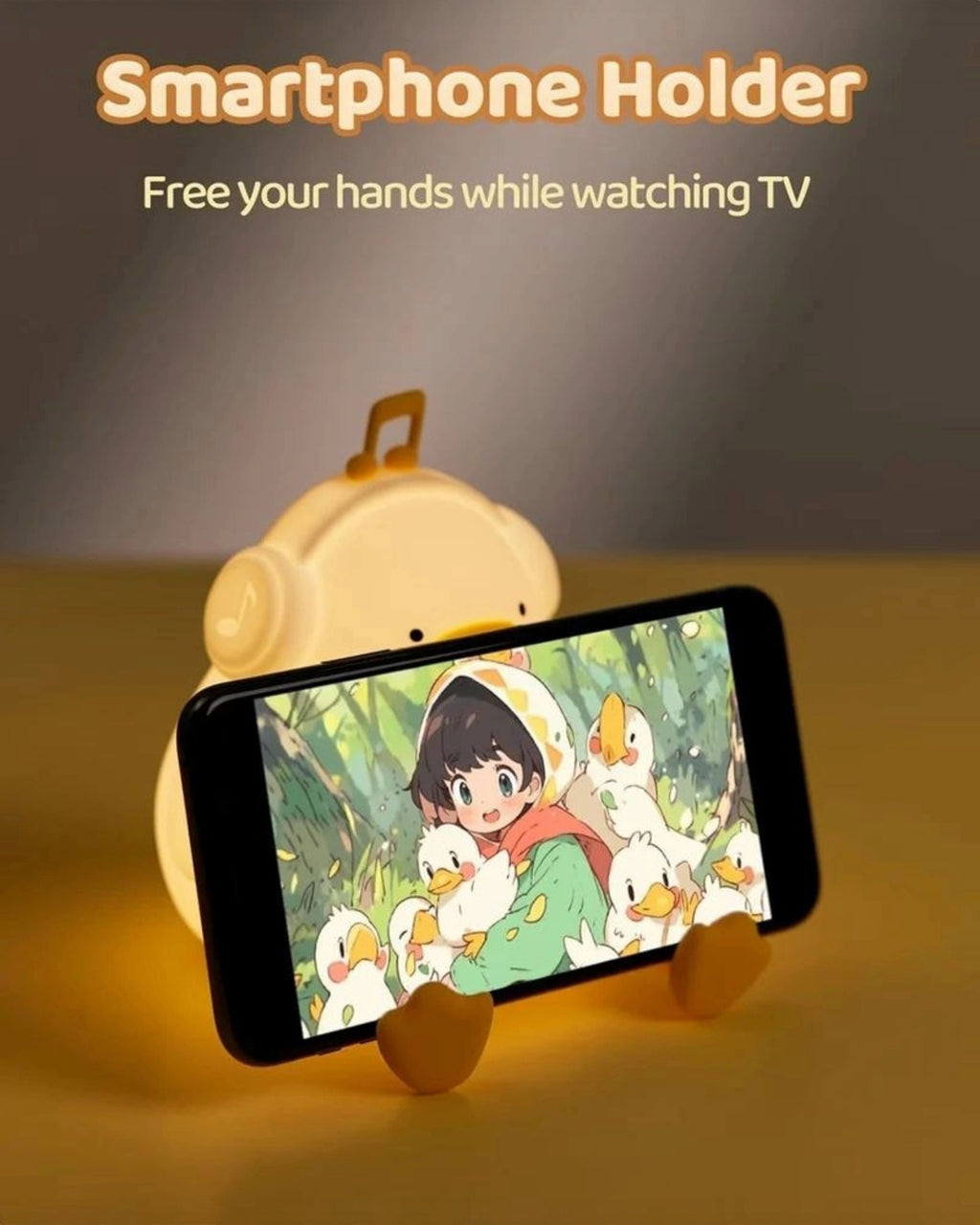 Cute Duck Silicon Night Lamp