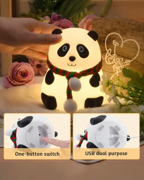 Mr. Panda Silicon Night Lamp