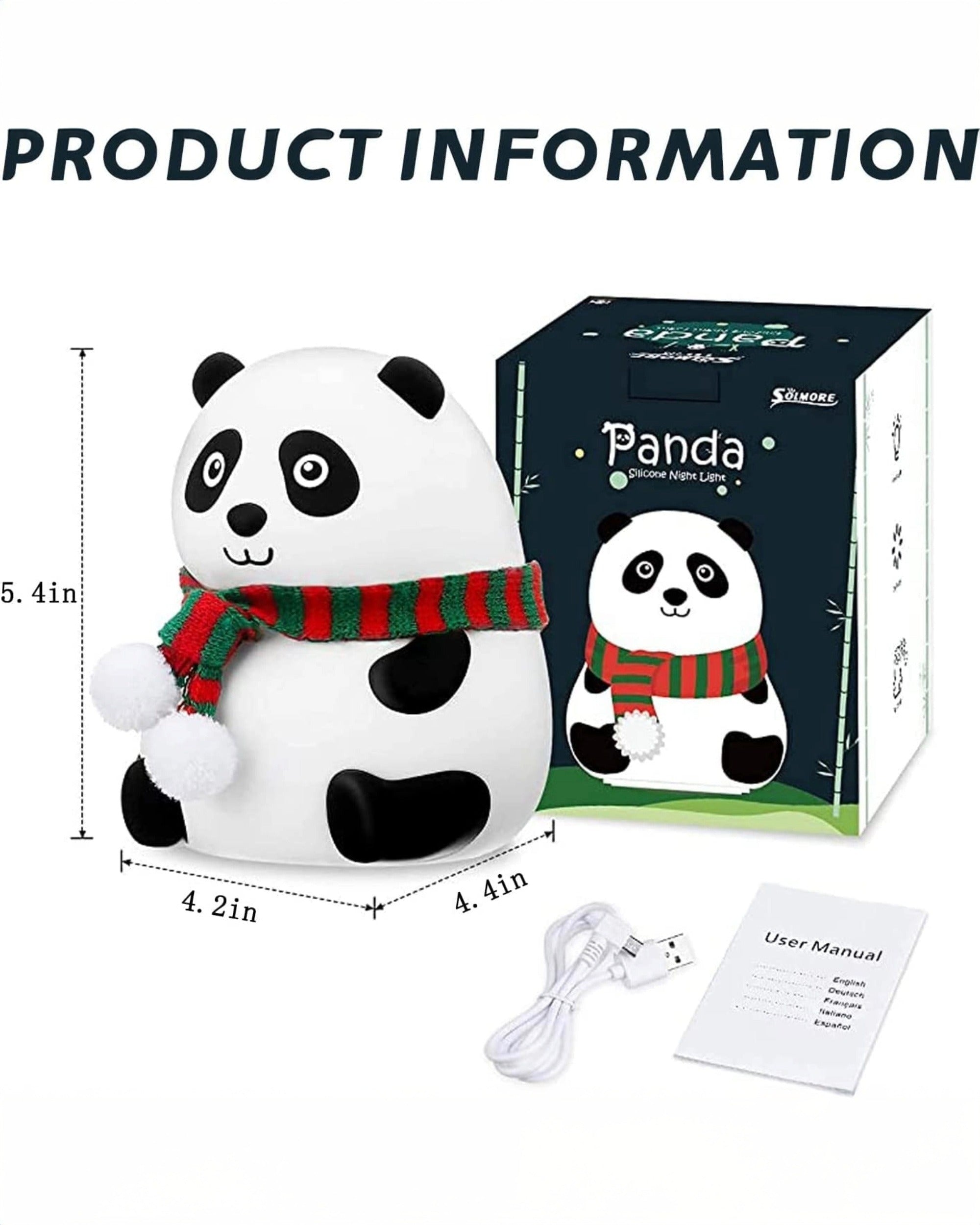 Mr. Panda Silicon Night Lamp