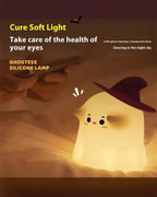 Cute Ghost Silicon Night Lamp