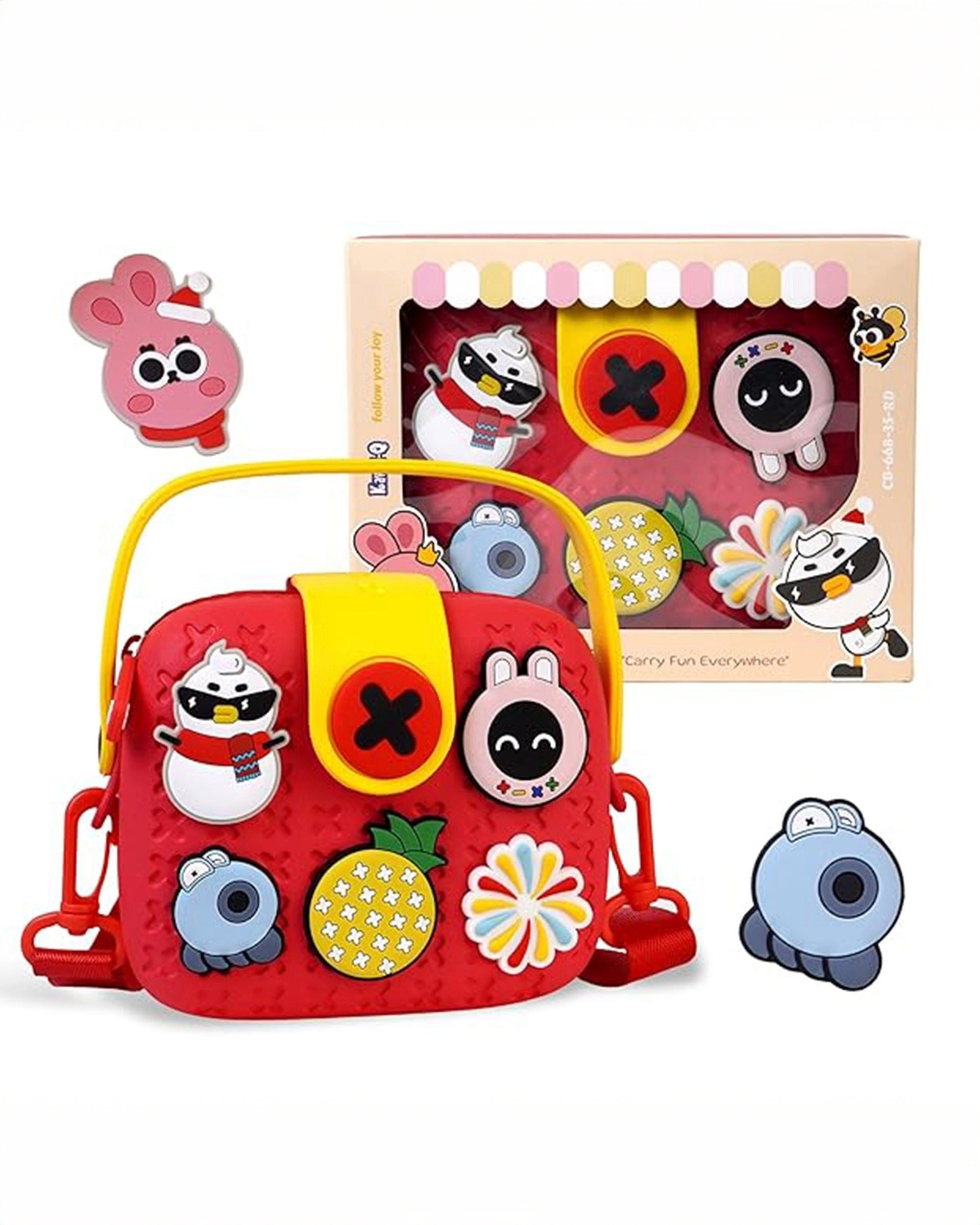 TikoTiko Mini Crossbody Bag | Classic Red