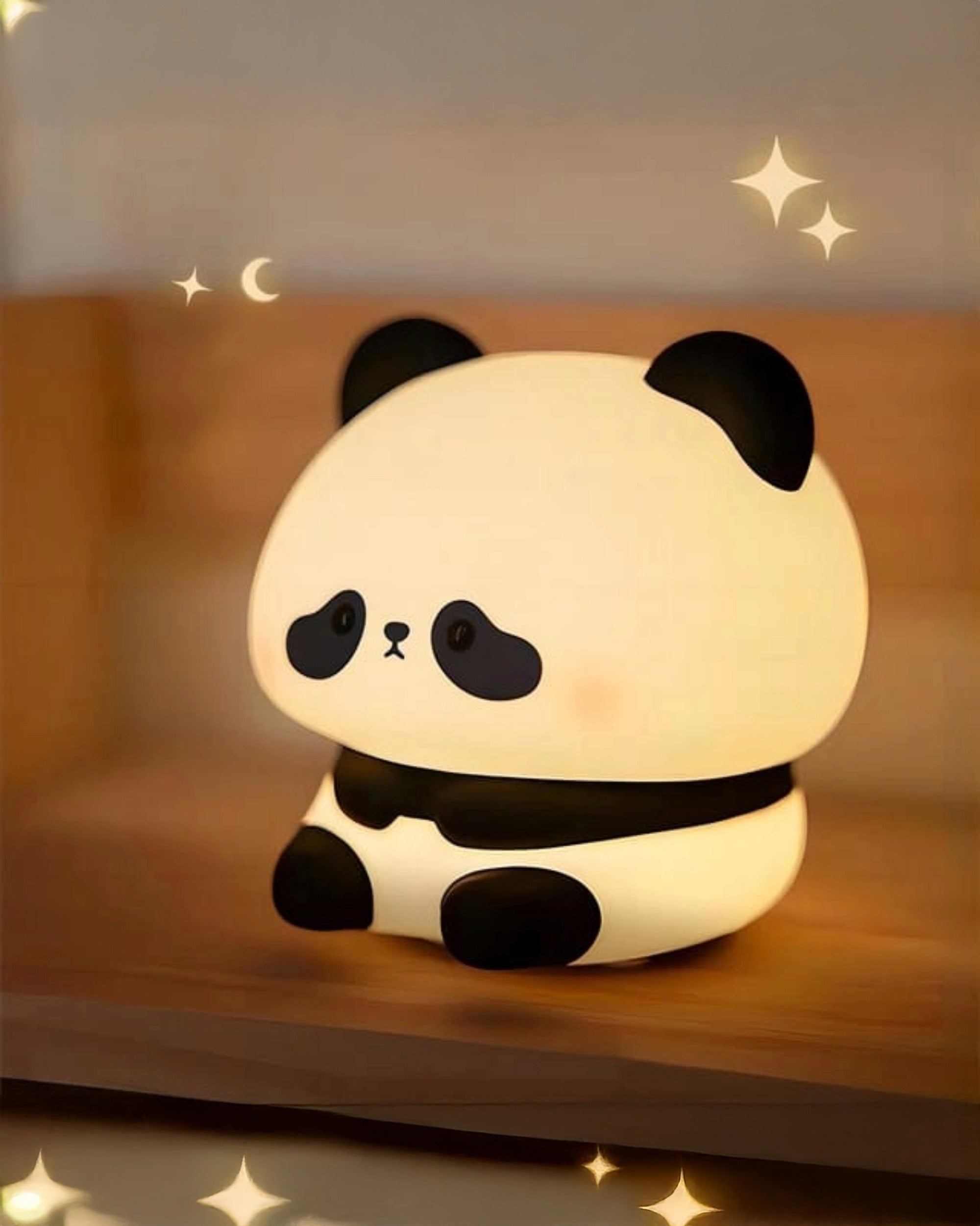 Adorable Panda Silicon Night Lamp