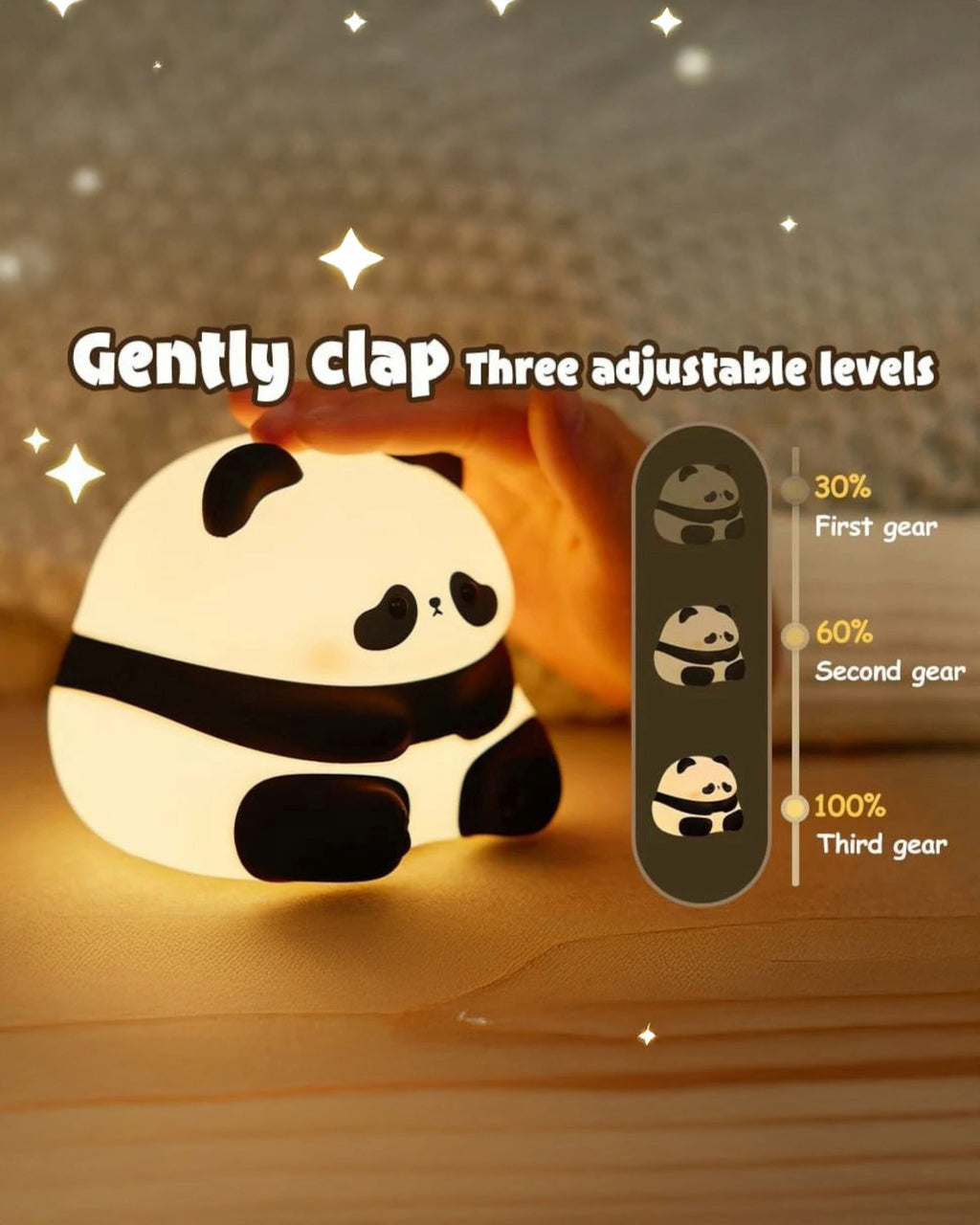 Sitting Panda Night Lamp