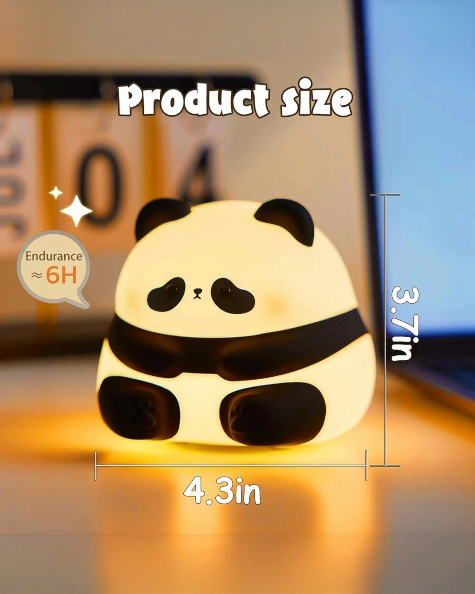 Sitting Panda Night Lamp