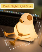 Snuggly Sling Duck Silicone Night Lamp