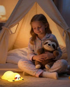 Sleepy Sloth Silicone Night Lamp