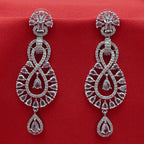 Teardrop Chandelier Crystal Earrings