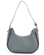 Textured mini shoulder bag with premium faux leather detailing