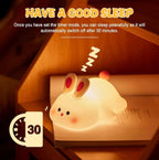 Adorable Rabbit Silicon Night Lamp - Multi Color Modes
