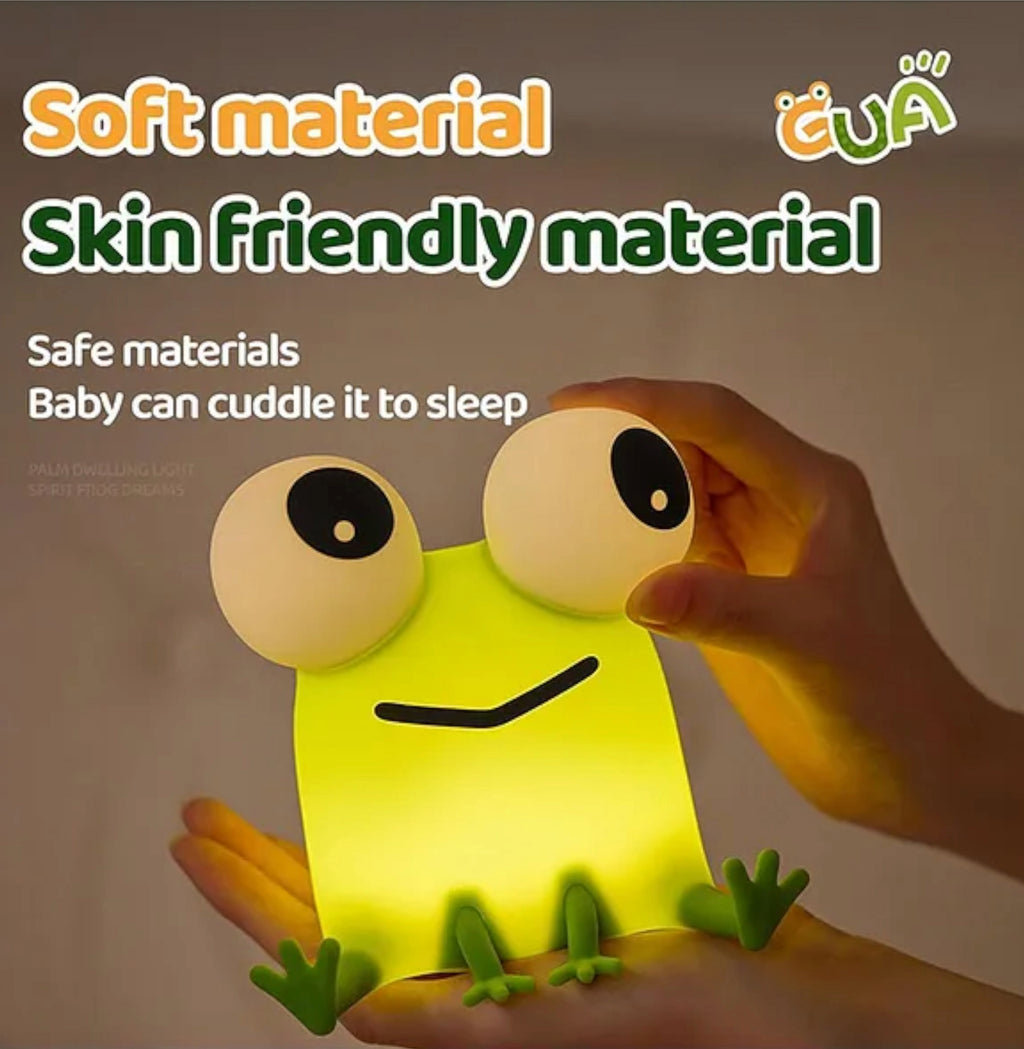 Frog Silicone Night Light Lamp