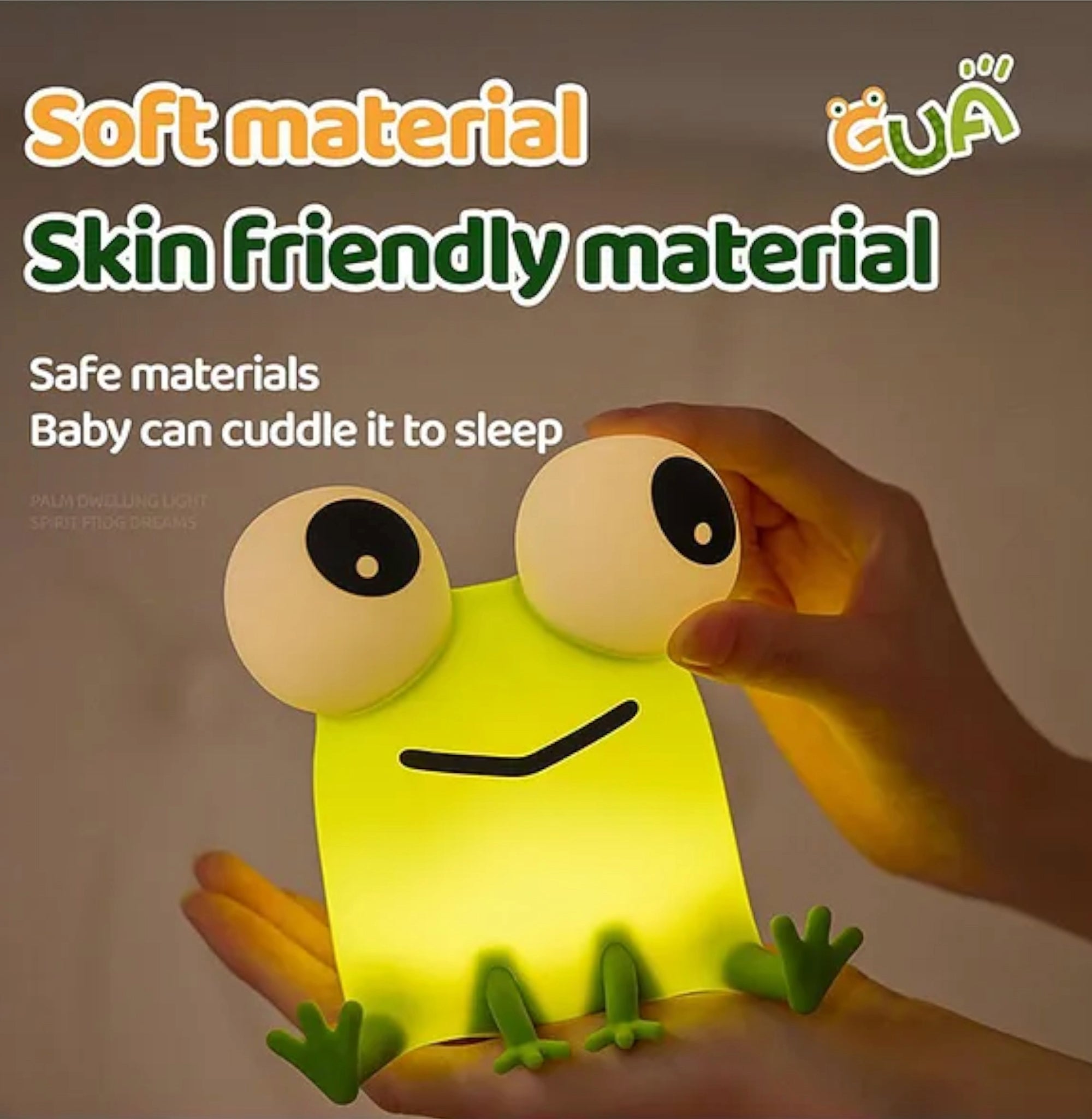 Frog Silicone Night Light Lamp
