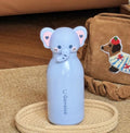 Kids Stainless Steel Insulated 450ml Water Bottle - Elephant Lid